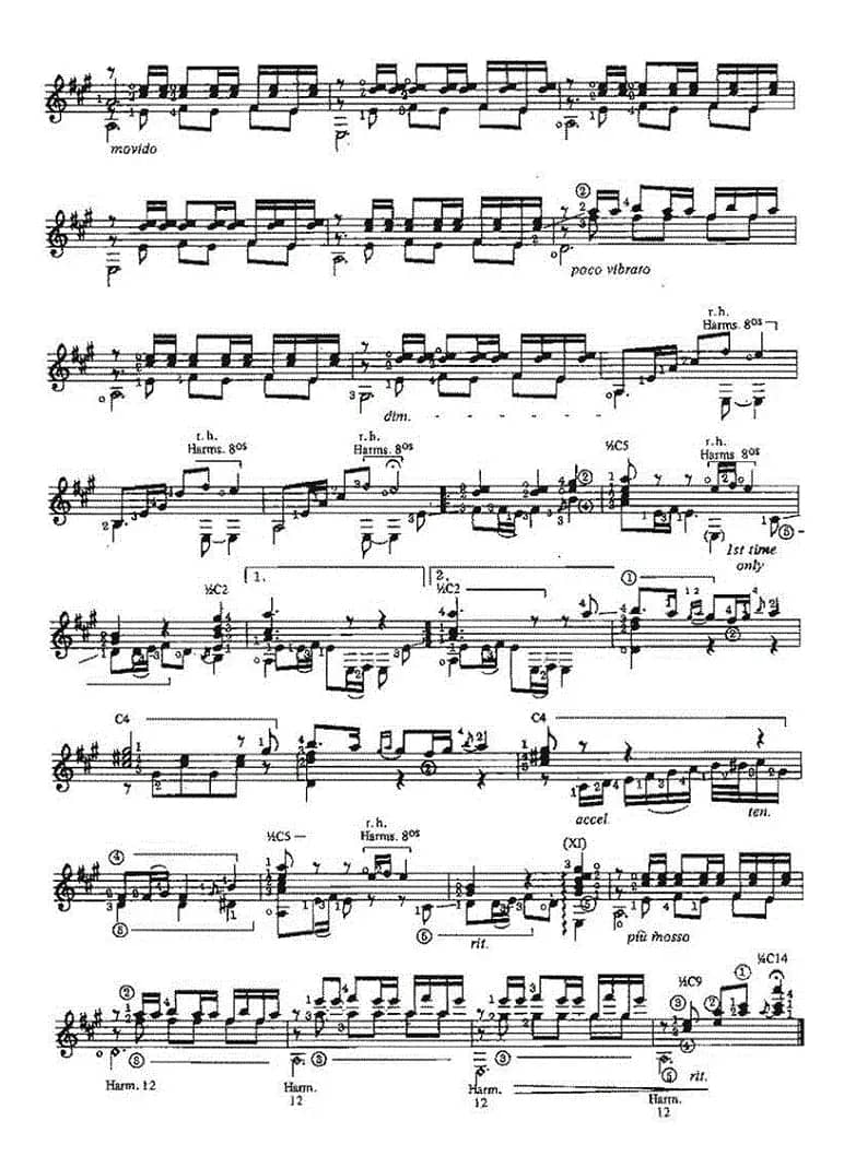 iAy，Ay，Ay！…（古典吉他）