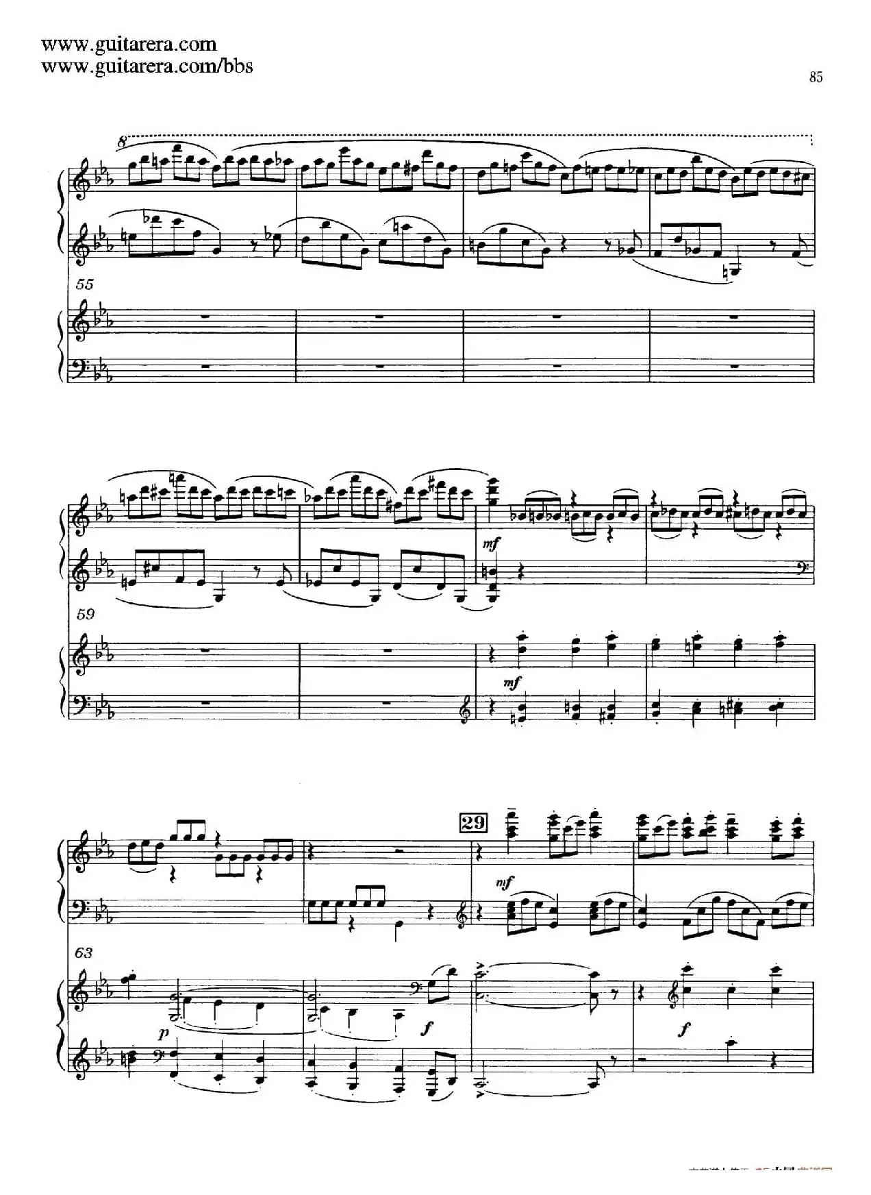 c小调第二钢琴协奏曲 Op.18(双钢琴·第三乐章)