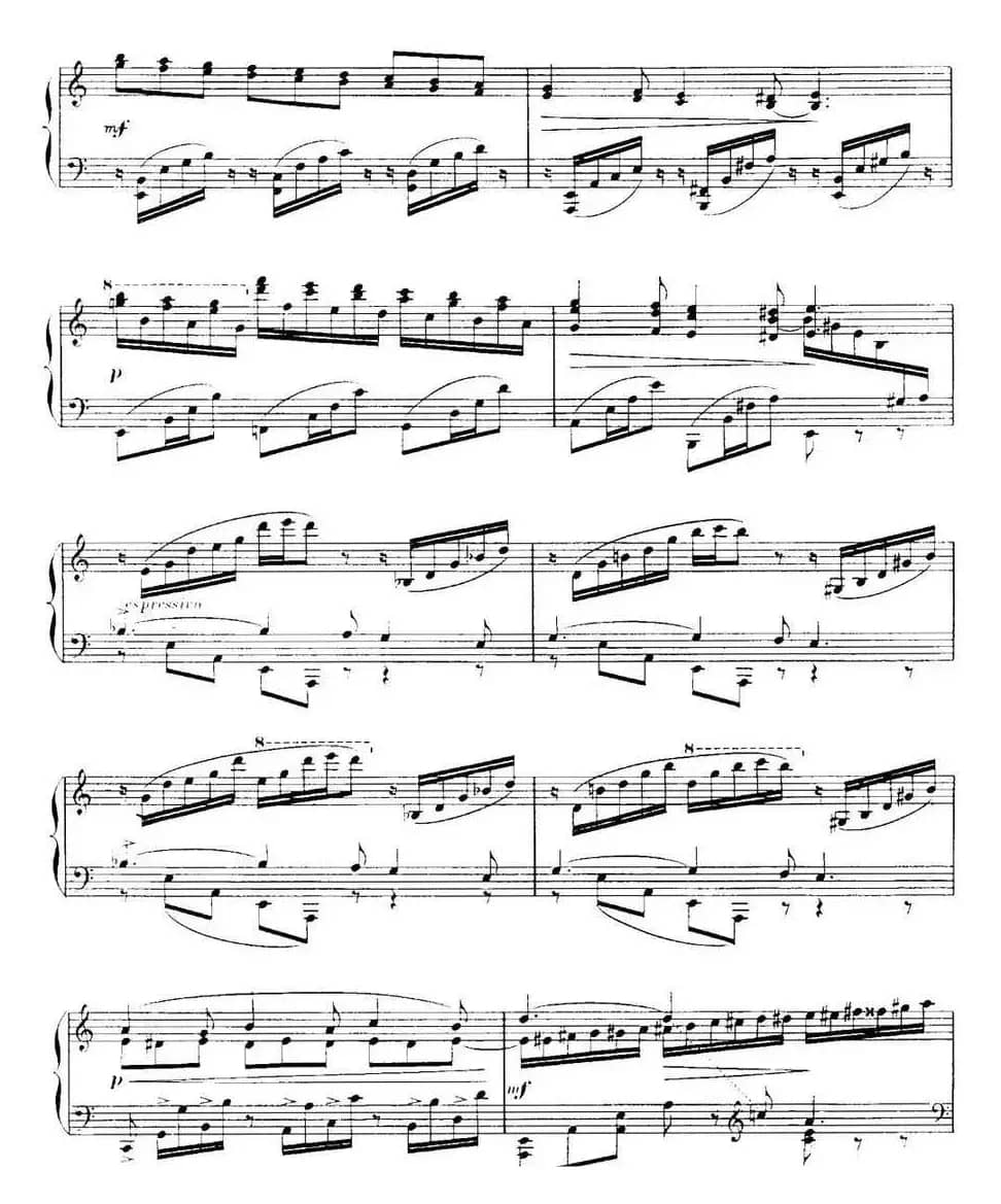 福雷13首船歌：Barcarolle No·9 in A min, Op·101