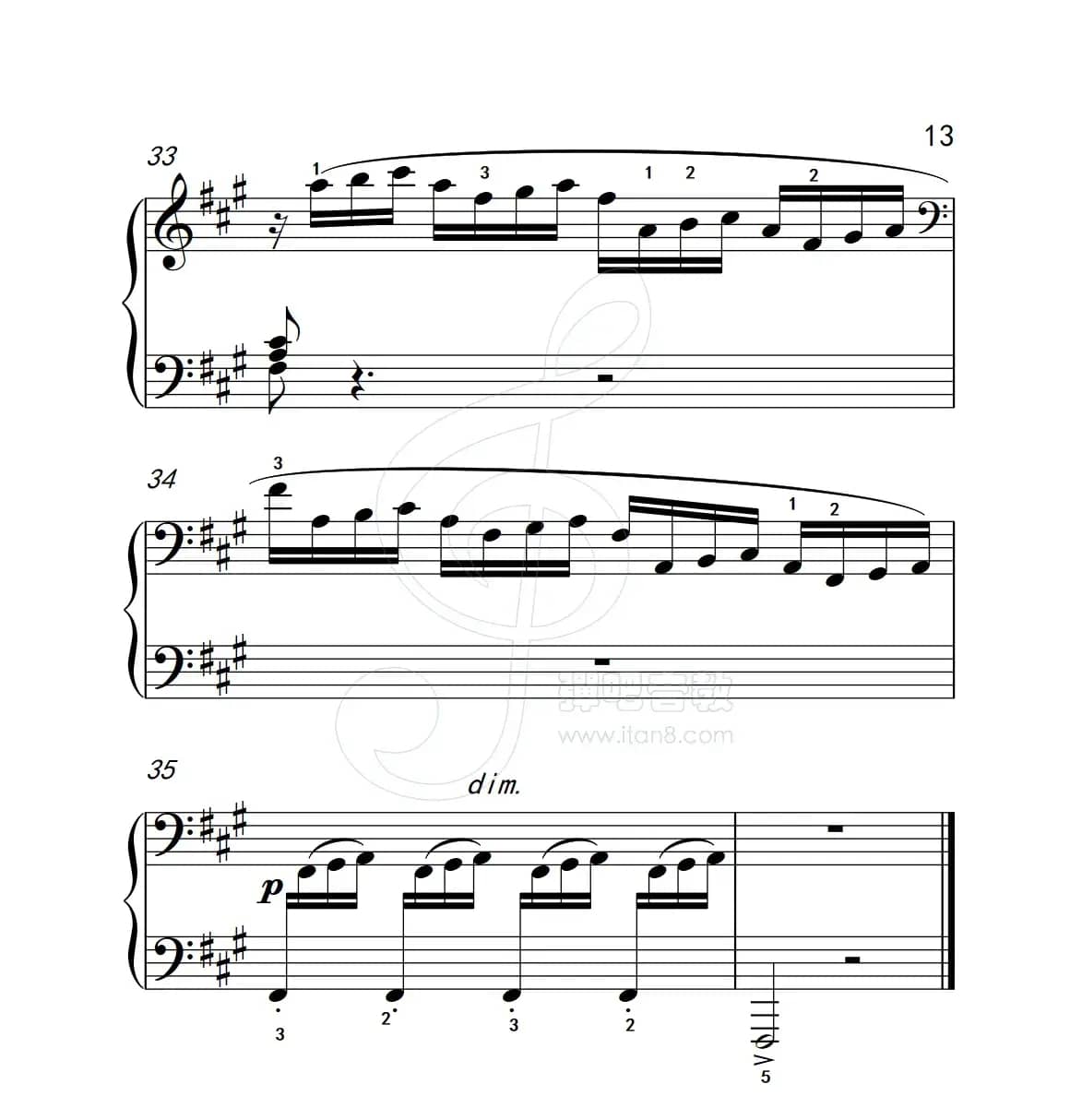 练习曲 6（克拉莫钢琴练习曲60首）