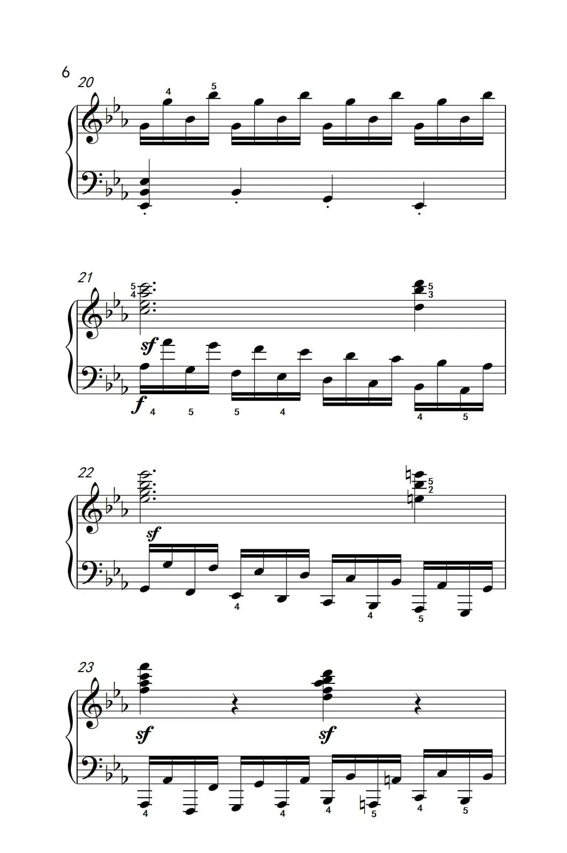 车尔尼钢琴八度练习曲 553（4）