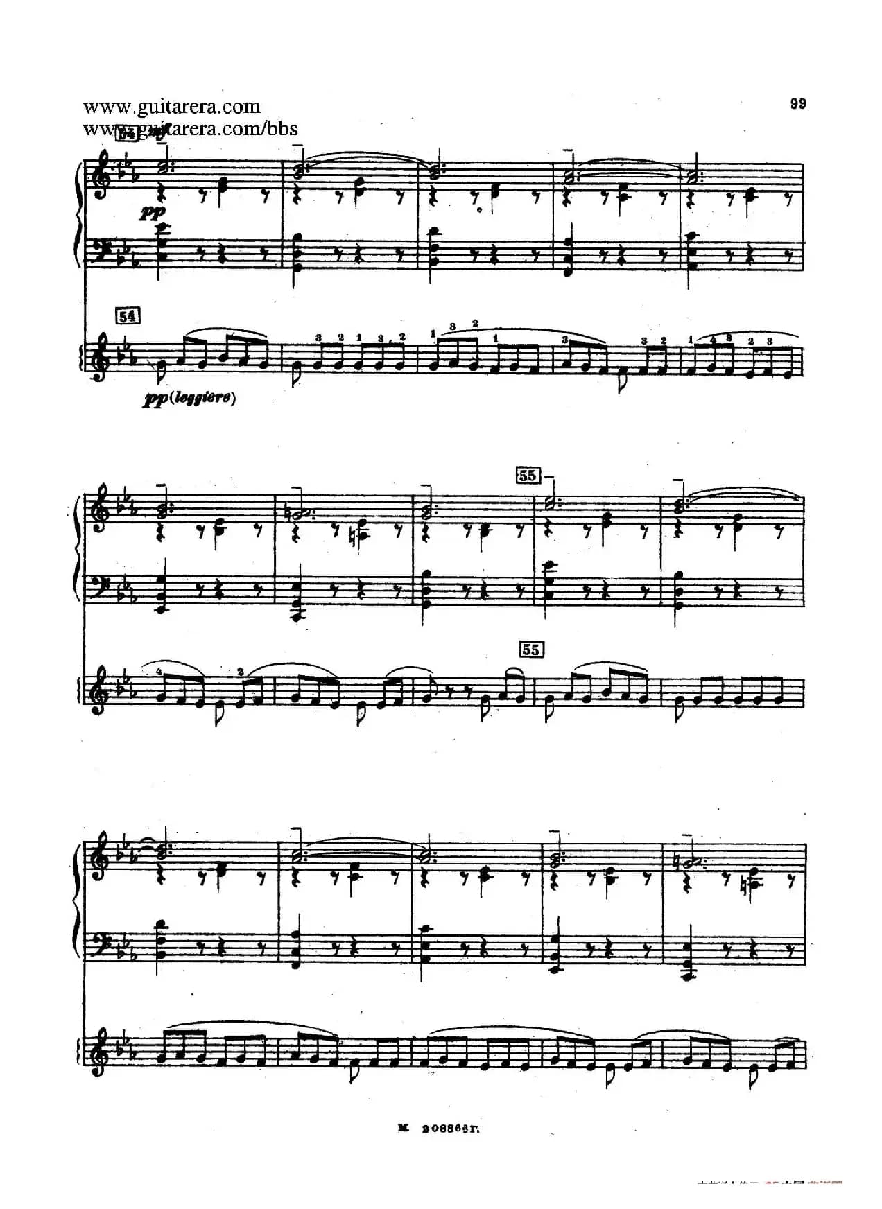 第二双钢琴组曲 Suite for Two Pianos No.2 Op.17(4. 塔兰泰拉舞曲 Tarantella)