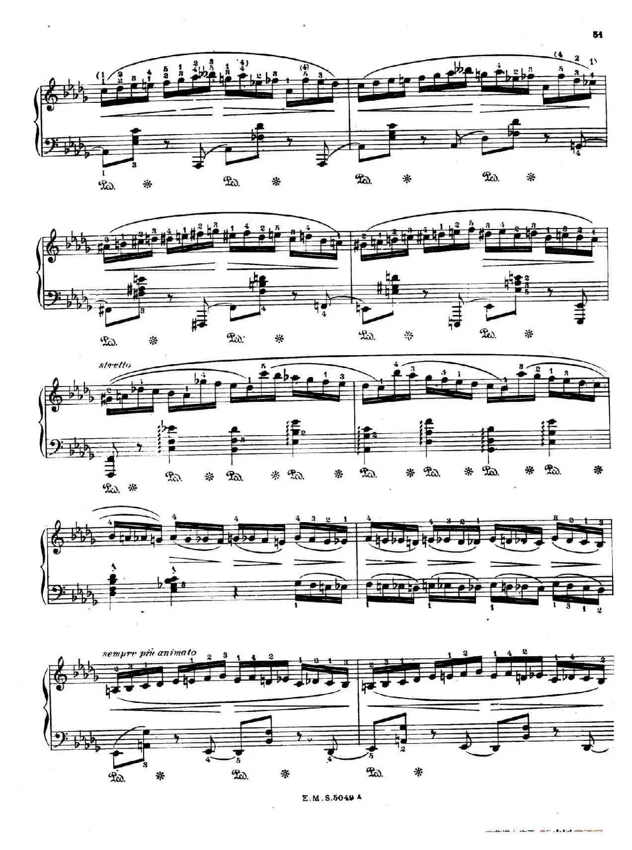 Preludes Op.28（24首前奏曲·16）