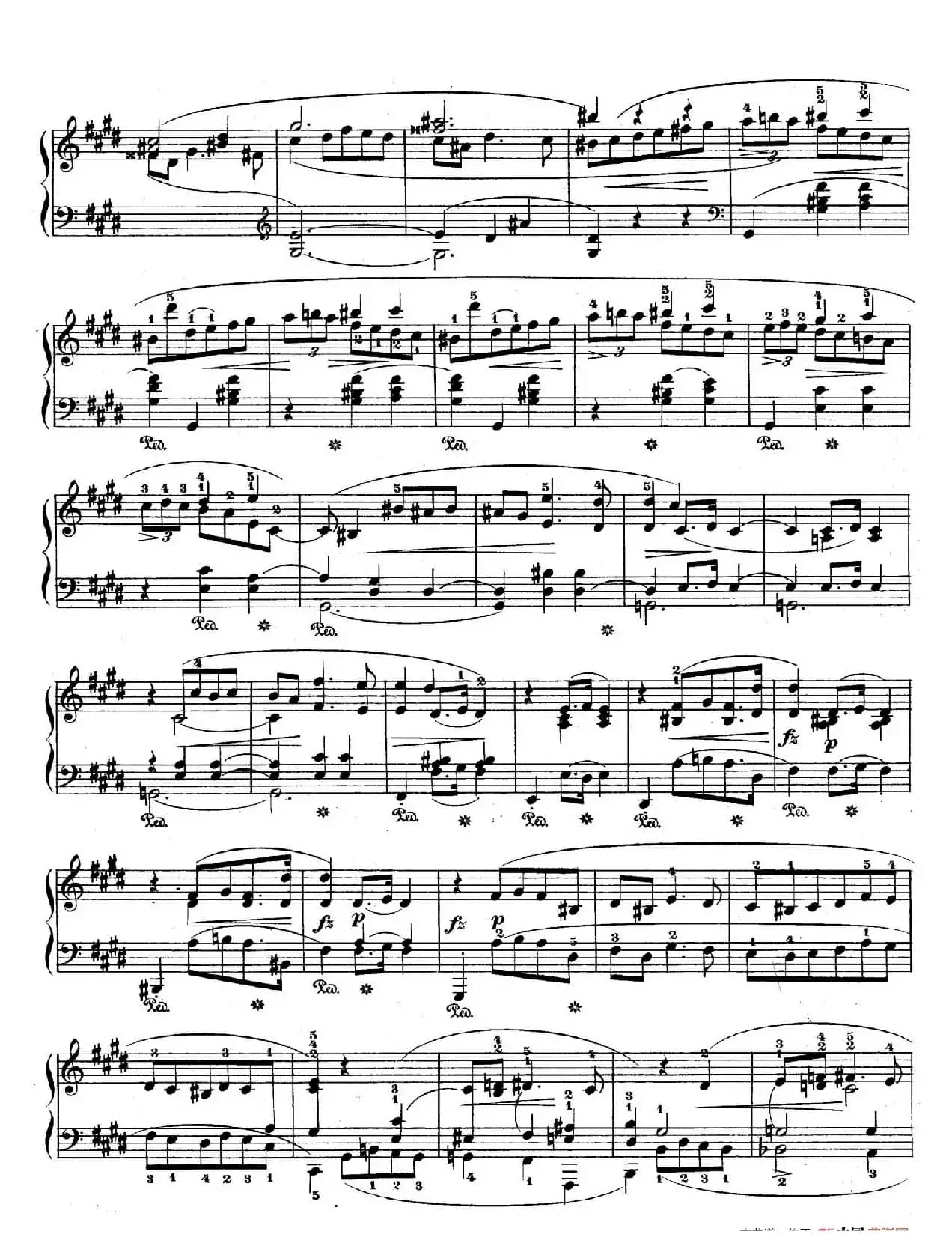 Trois Mazurkas Op.50（3首玛祖卡舞曲·3）