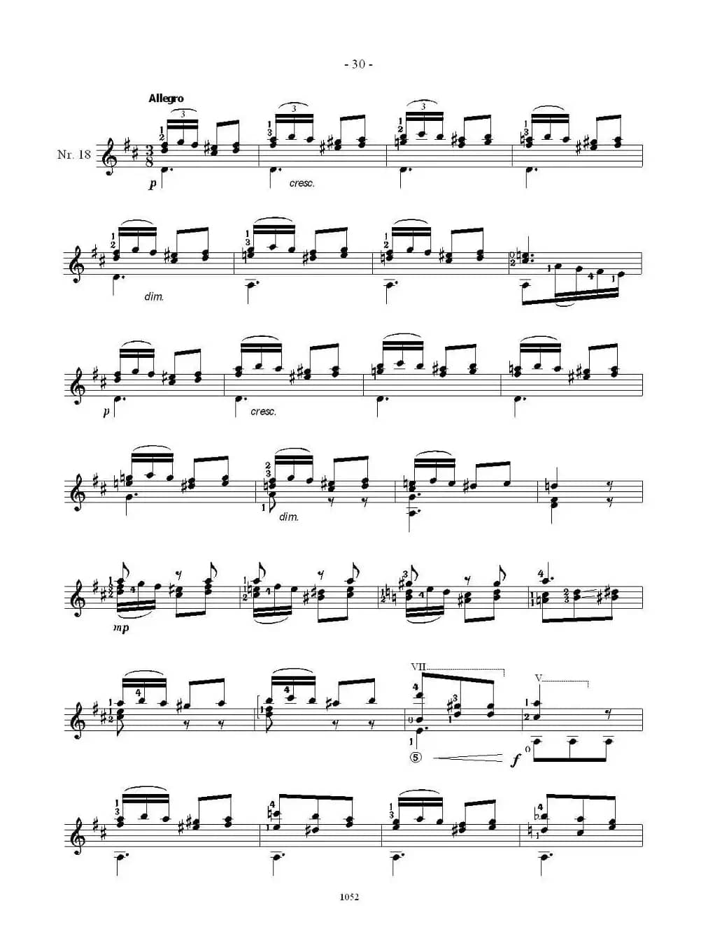 索尔·克斯特26首练习曲之16——20