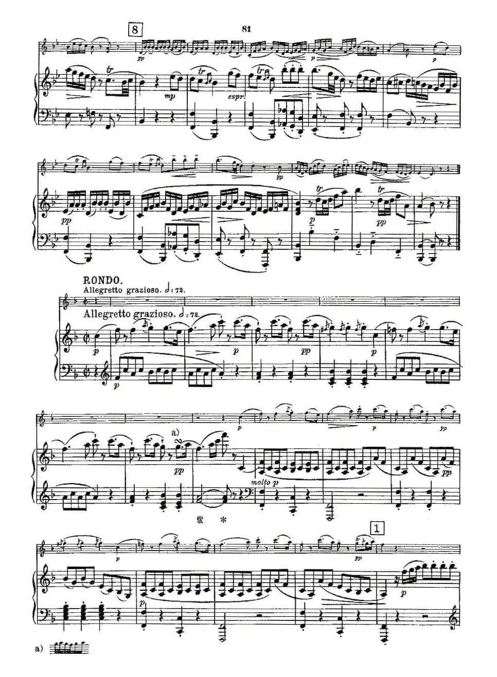 Mozart - Violin Sonata No.7, KV. 376（第七小提琴奏鸣曲）