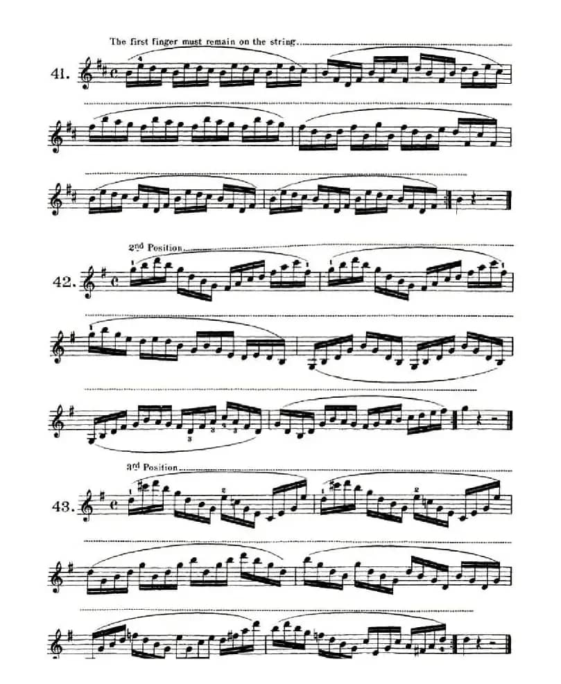 School of Mechanism, Op. 74（小提琴技巧练习35——46）