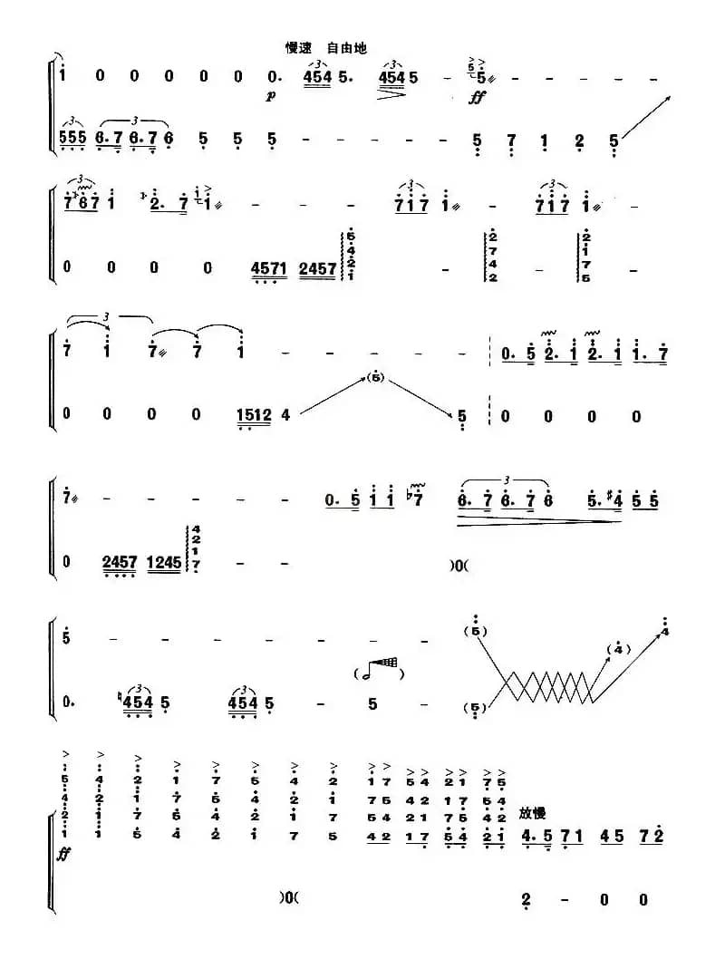 木卡姆散序与舞曲（【上海筝会】考级九级曲目）