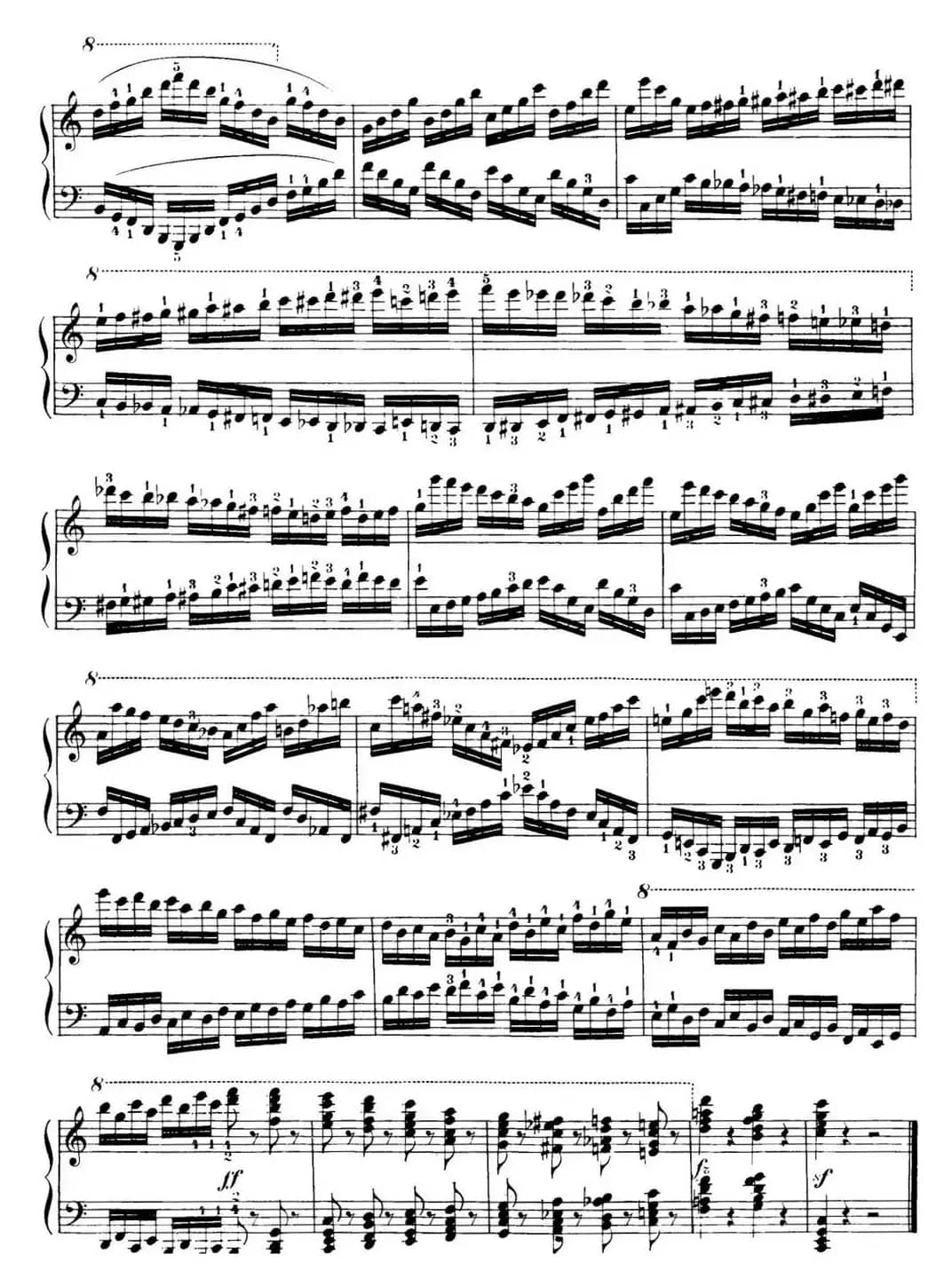 40首车尔尼Op.299钢琴快速练习曲（NO.36）