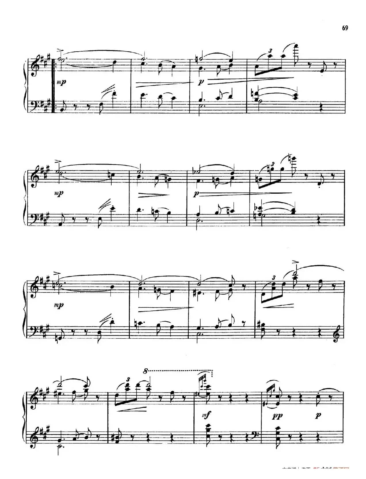 24 Characteristic Pieces Op.36（24首性格小品·14）