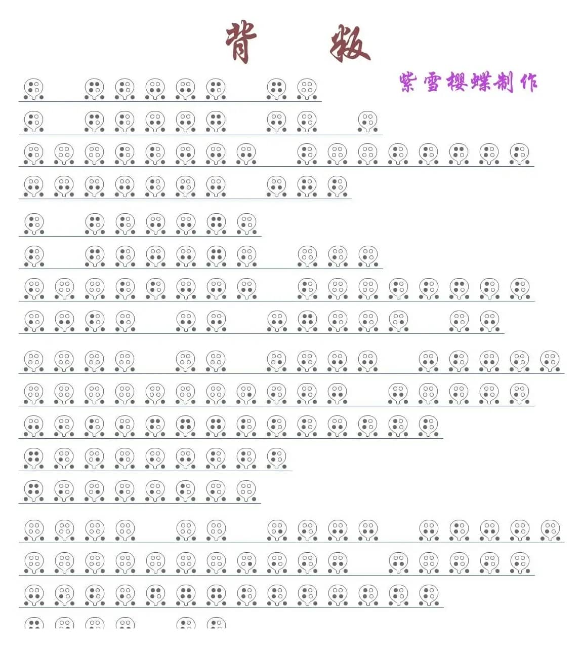 背叛（六孔陶笛谱）