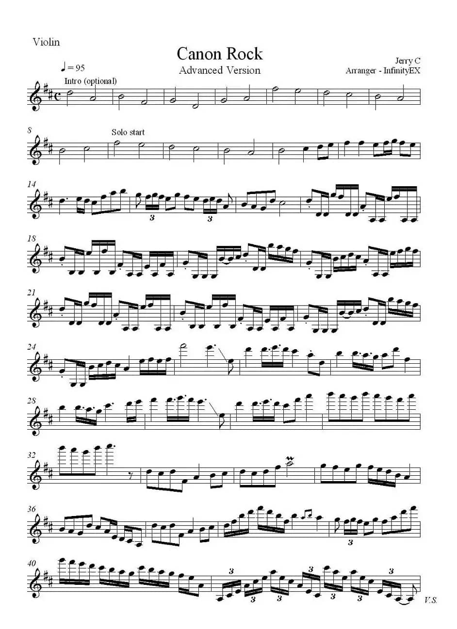 Canon Rock（卡农 摇滚）