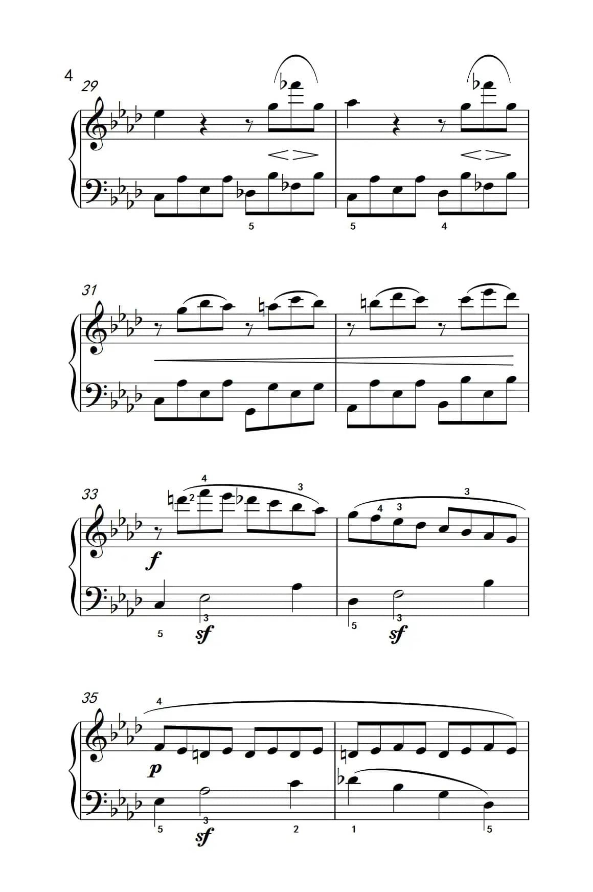 奏鸣曲 Opus 2 Nr.1 第一乐章（贝多芬奏鸣曲集 1）