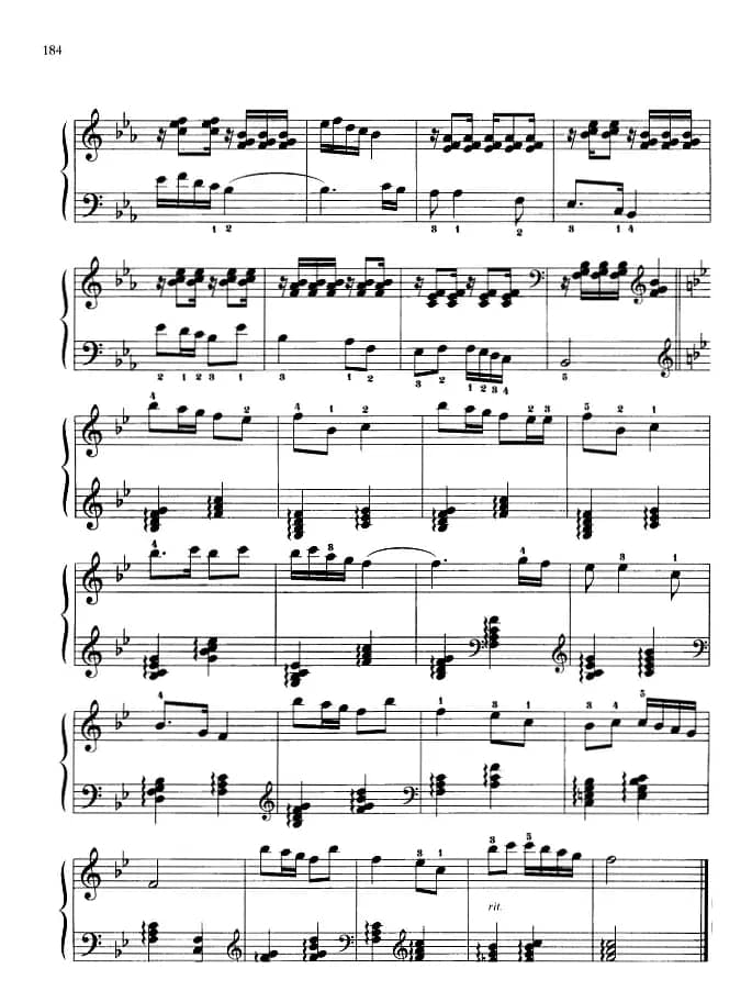 110首中国民歌钢琴小曲集：陕西小调