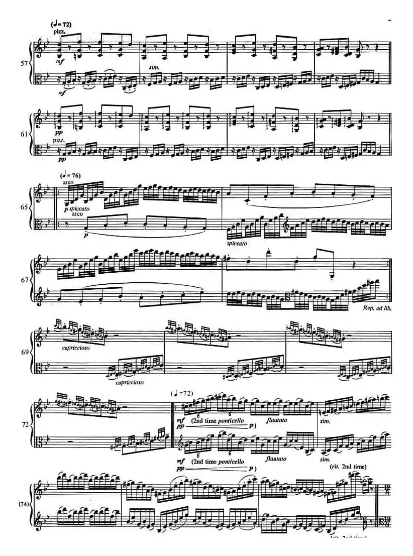 Passacaglia（帕萨卡利亚）（小提琴+中提琴）