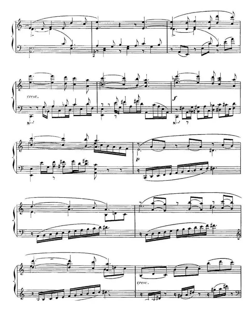 福雷13首船歌：Barcarolle No·9 in A min, Op·101