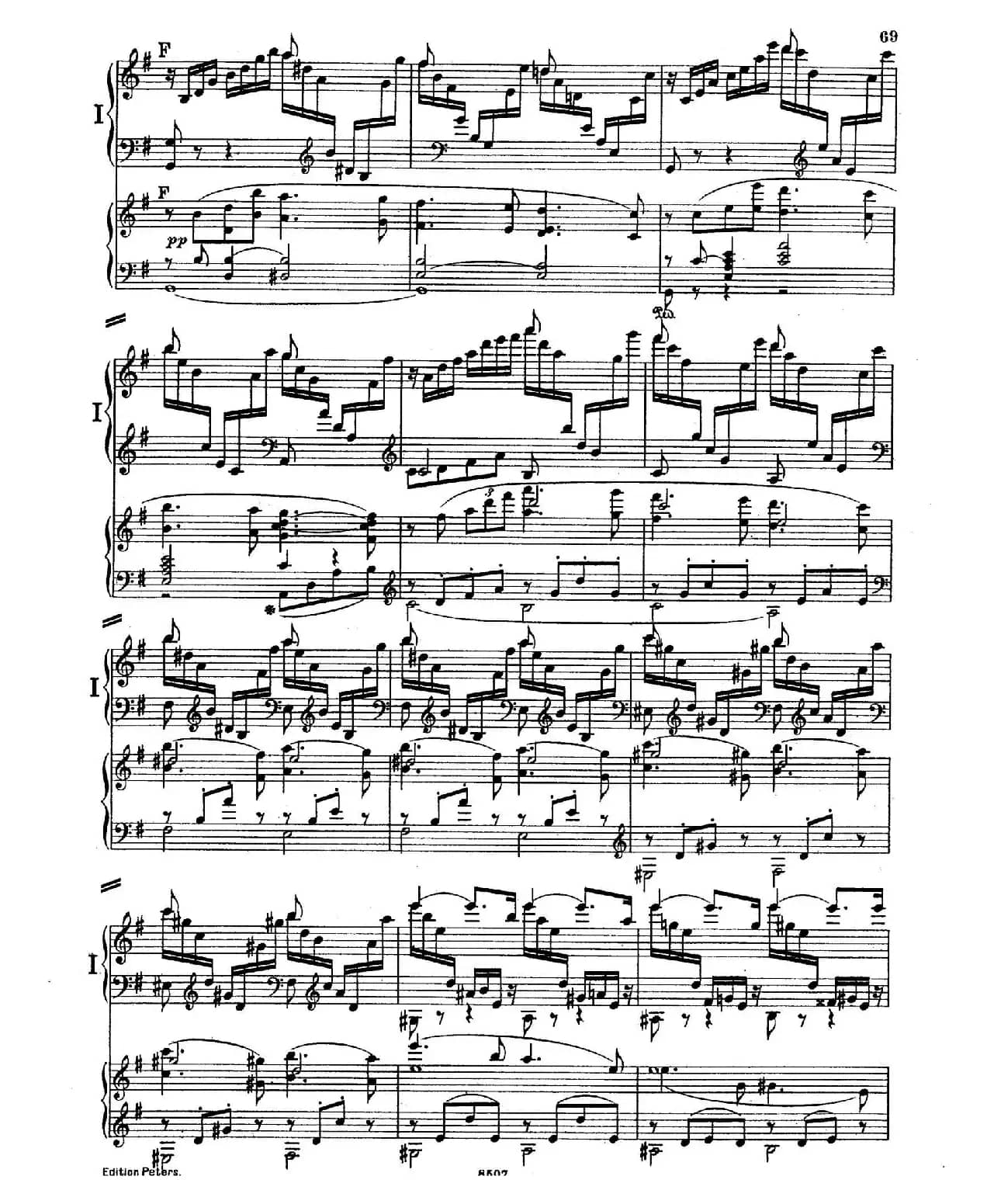 Piano Concerto in E Major Op.59(E大调钢琴协奏曲·双钢琴·第四乐章)