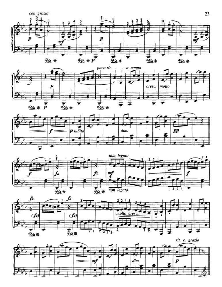 不可不弹的世界钢琴名曲：埃科塞斯舞曲