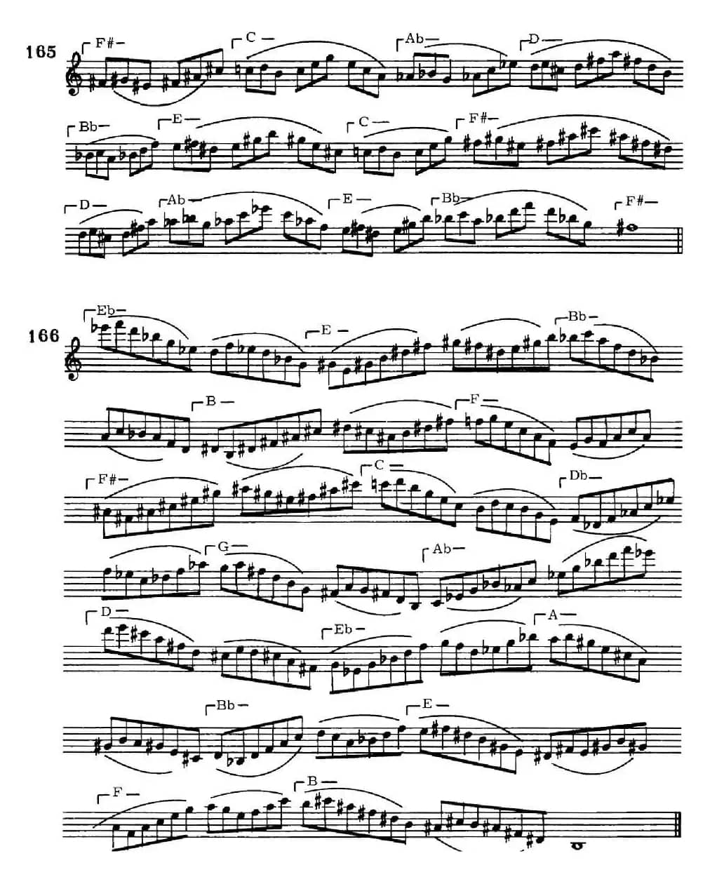 萨克斯演奏教程第五节（五音和弦-移调变奏）