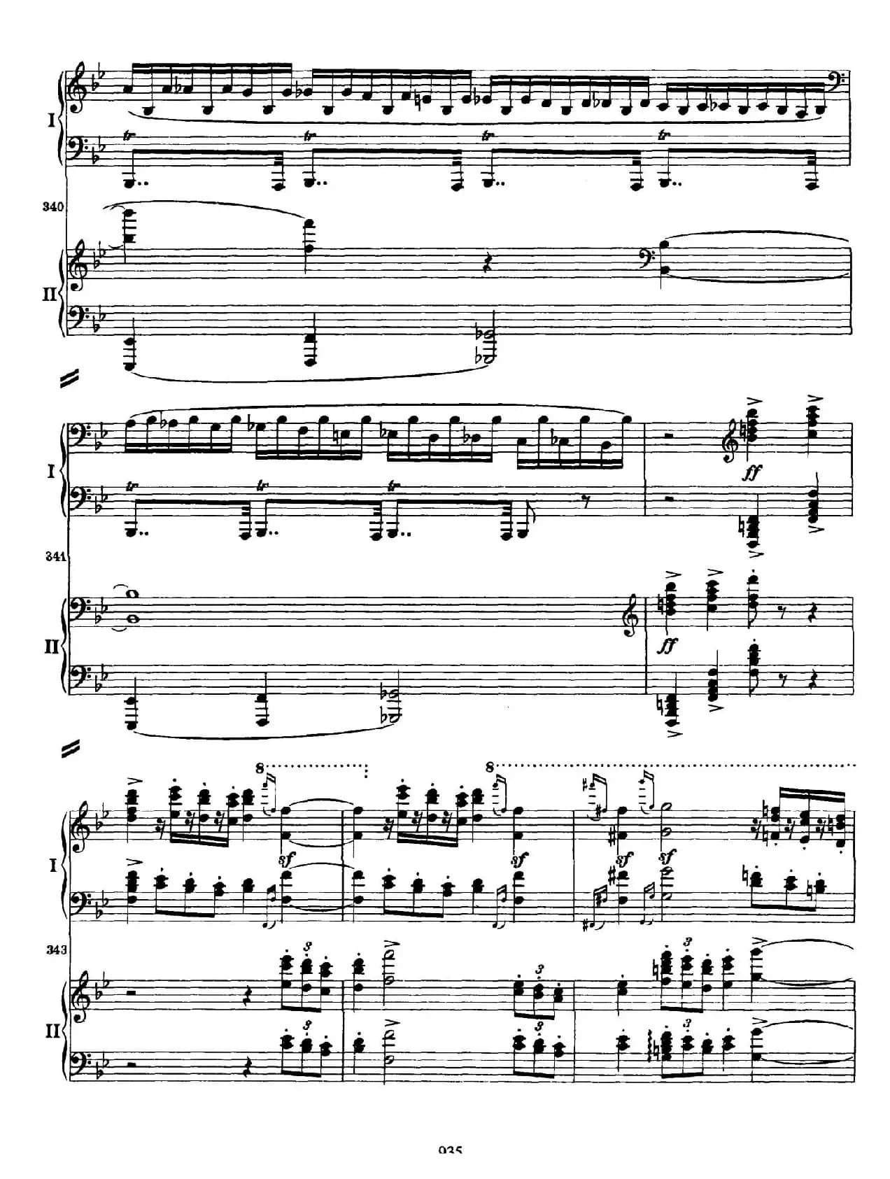 降B大调第二钢琴协奏曲 （P31——40）