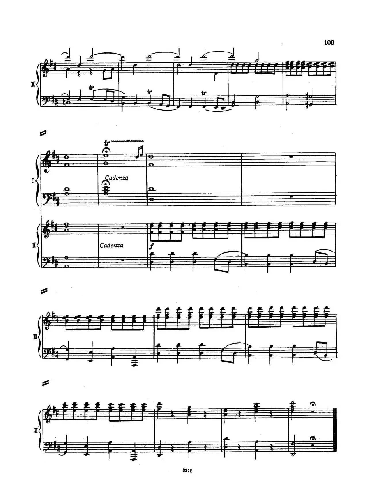 Concerto no 5 K 175 - 2 Piano（Ⅲ）