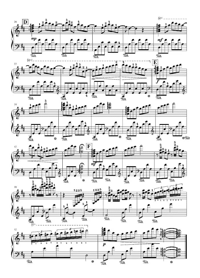 瓦妮莎的微笑（Camy制谱版）