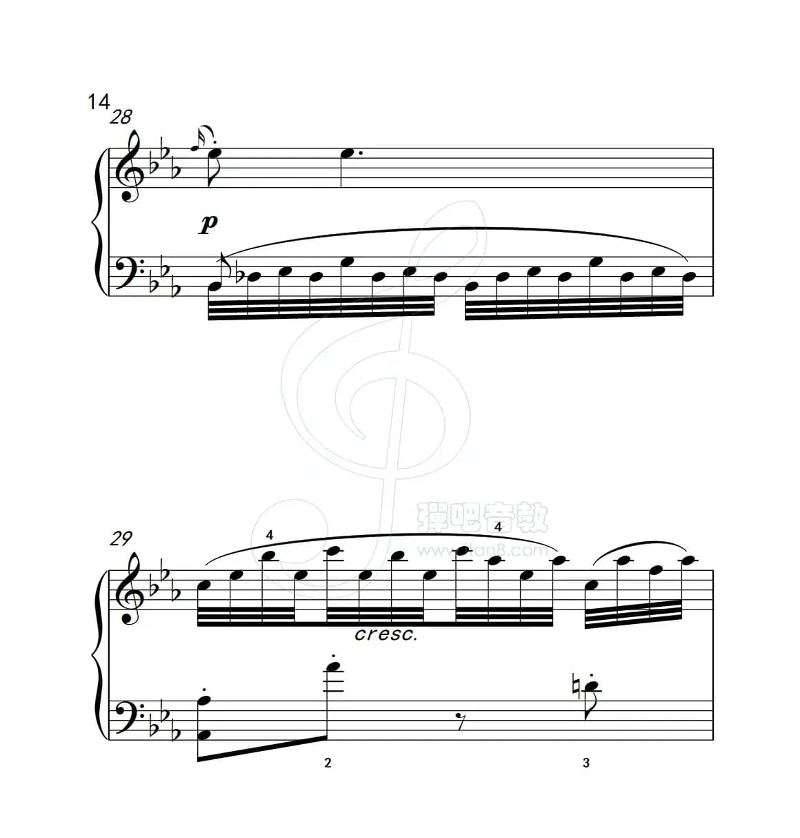 练习曲 30（克拉莫钢琴练习曲60首）