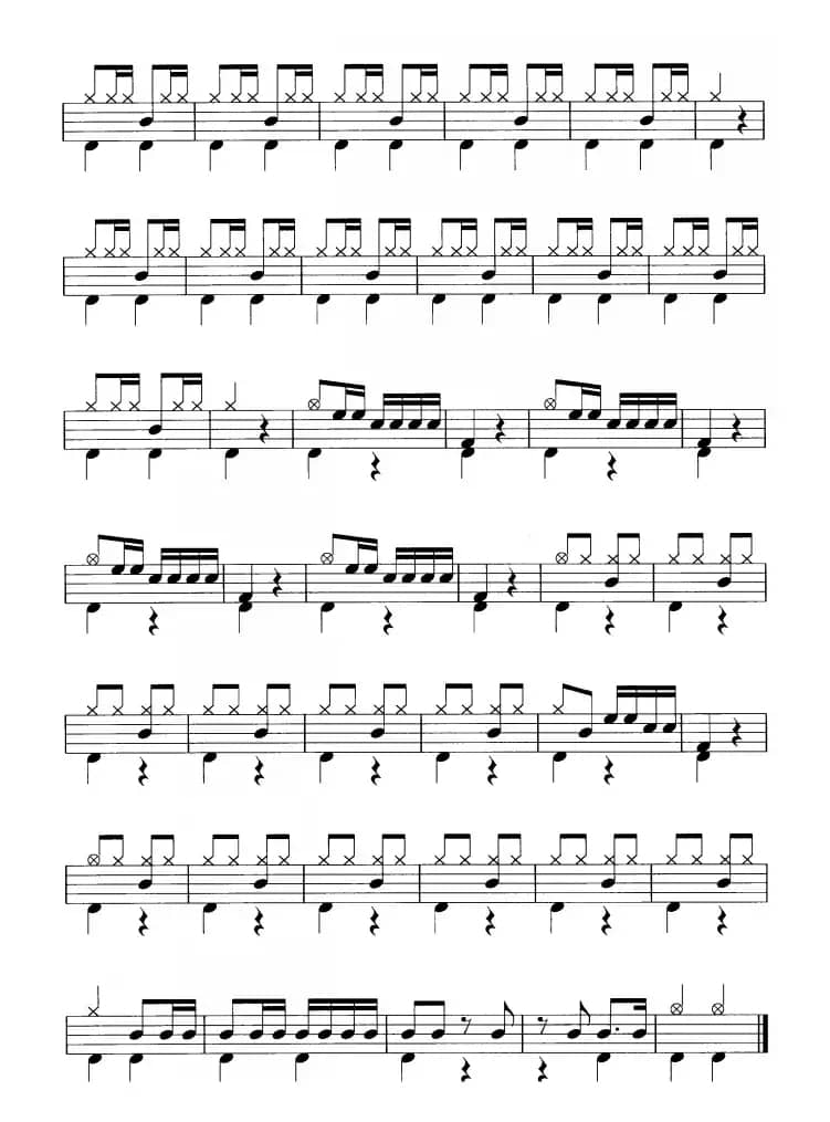 西班牙斗士（鼓谱）