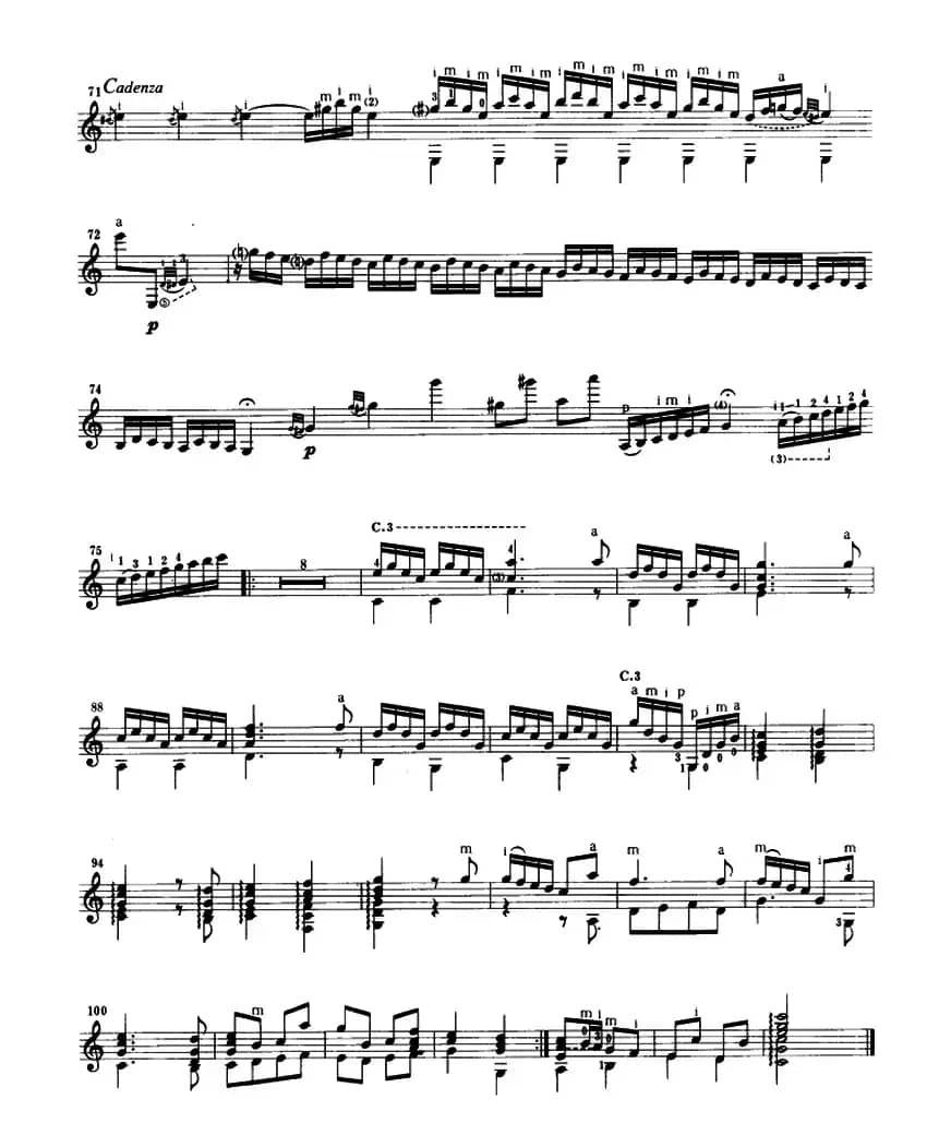 协奏曲（巴斯顿作曲版）（古典吉他）