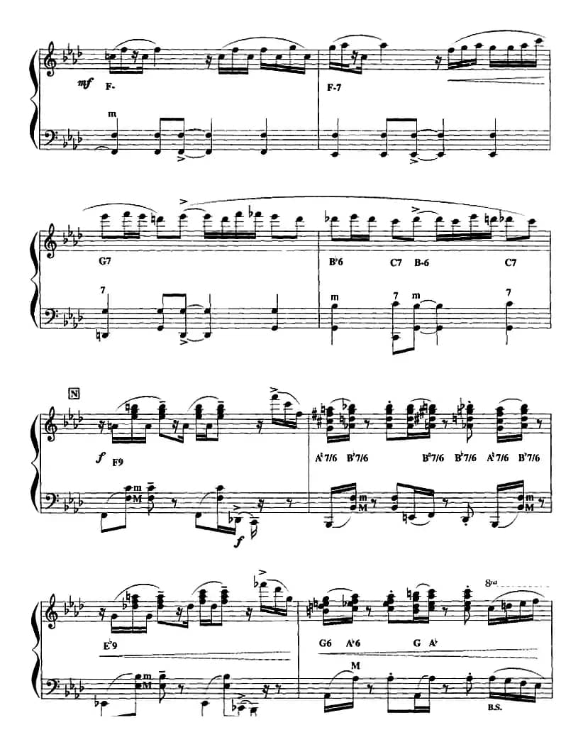 手风琴爵士乐曲：Milonga sin Palabras 米朗·帕拉斯-探戈