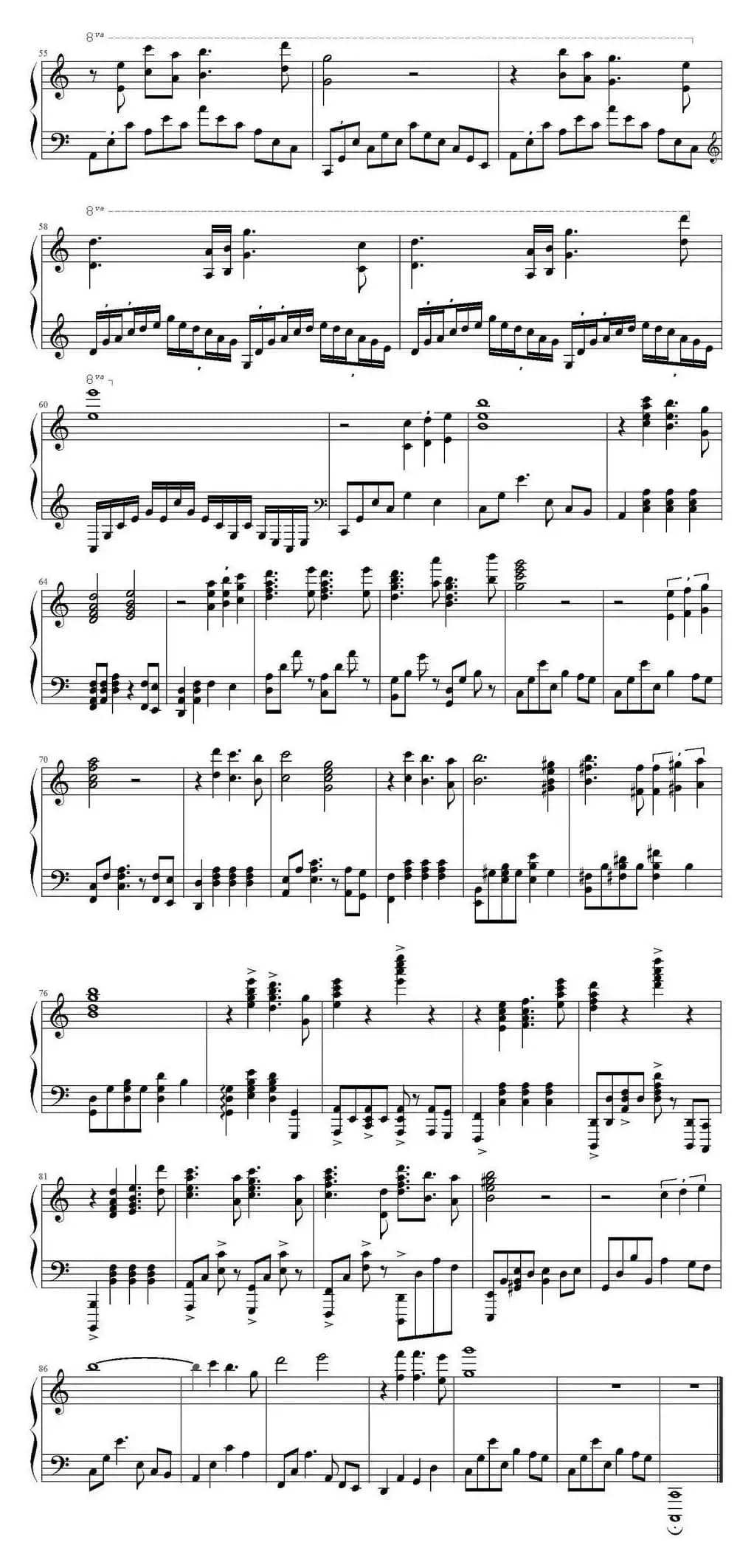 Somewhere in Time（选自马克西姆的专辑《A New World》）