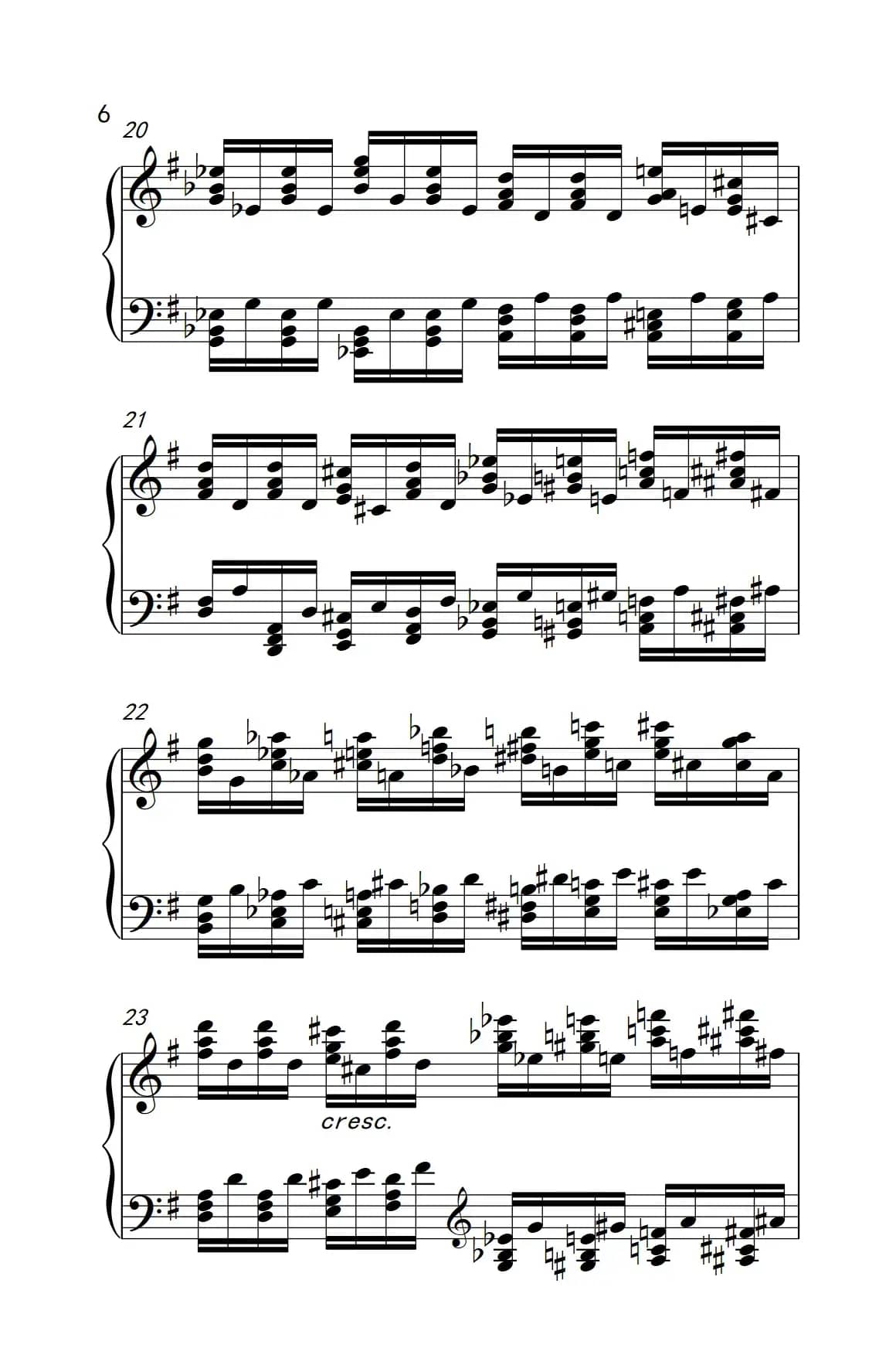 莫什科夫斯基 钢琴练习曲（第三首）