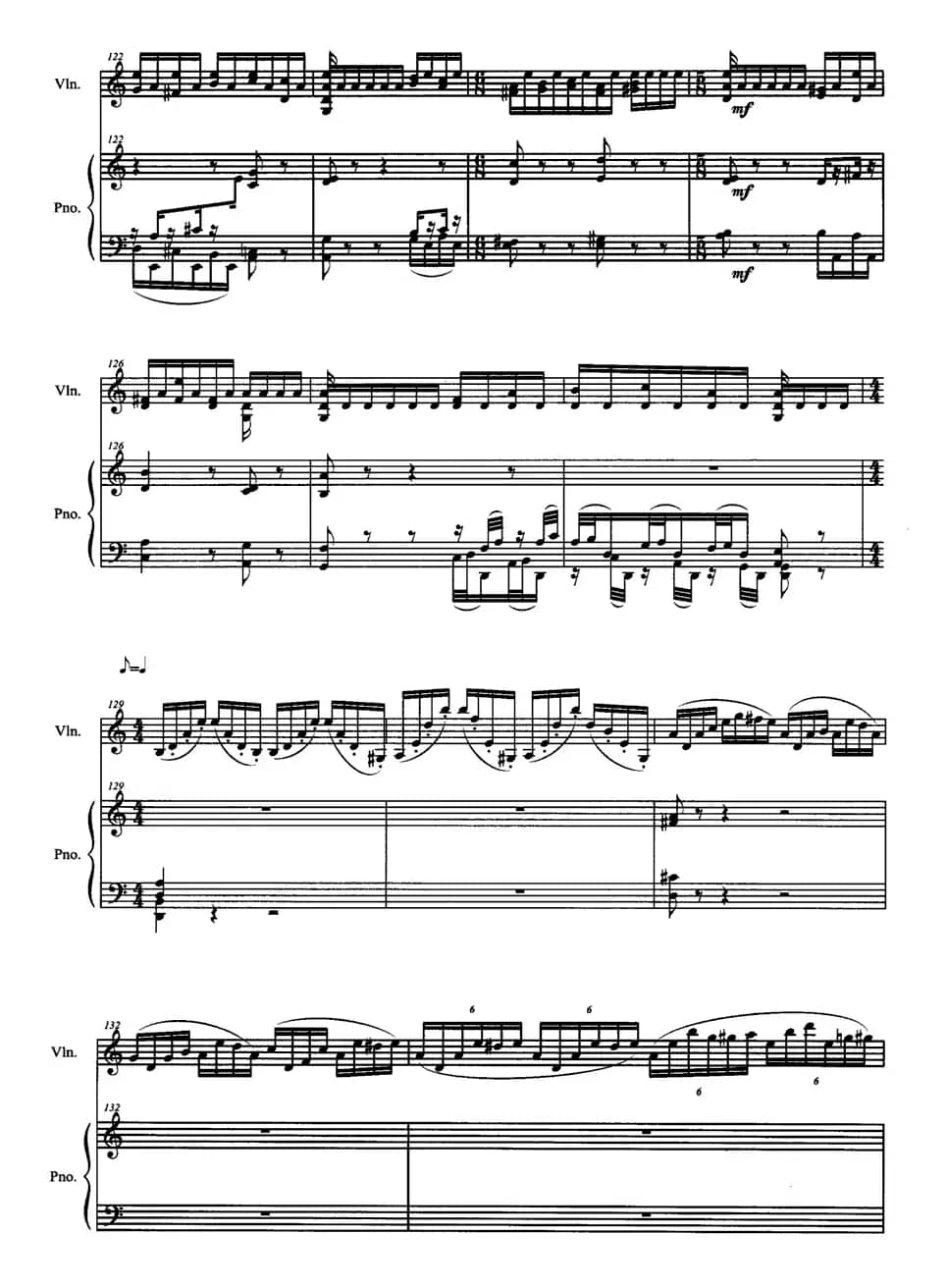 晨曦 （第一小提琴与钢琴奏鸣曲）