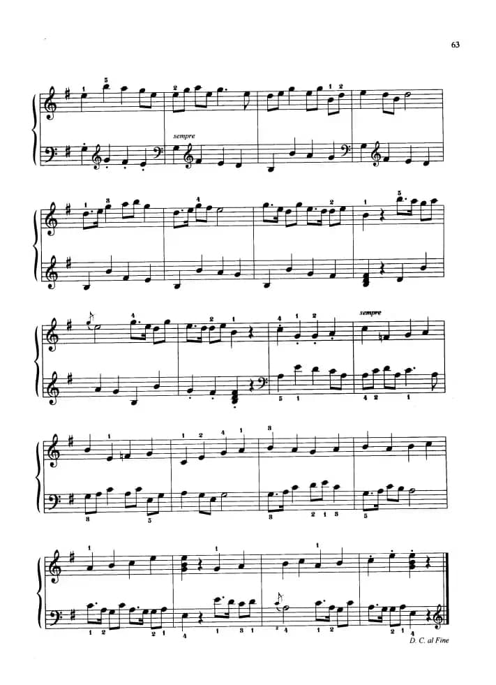 110首中国民歌钢琴小曲集：马灯调