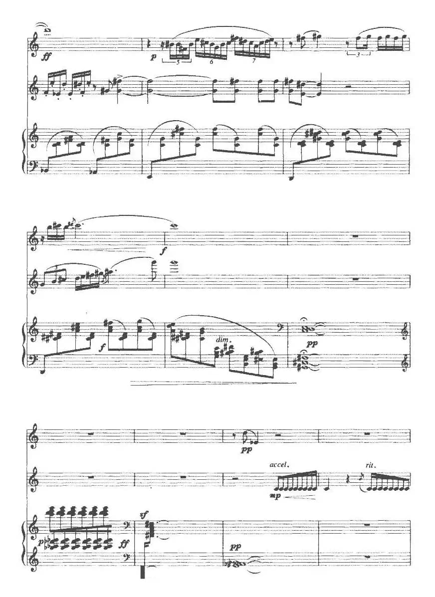 乾坤（长笛+小提琴+钢琴）