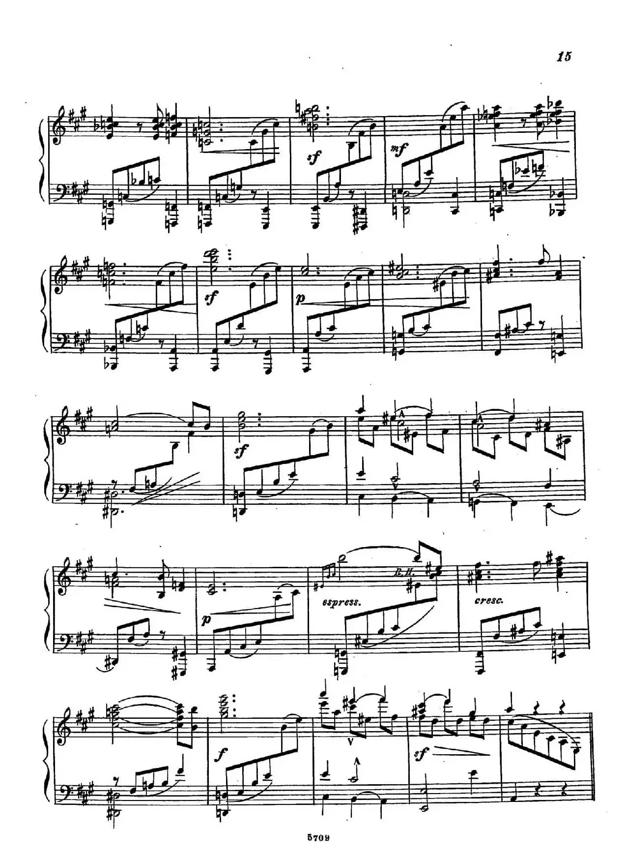 16 Preludes Op.9（16首前奏曲·6）