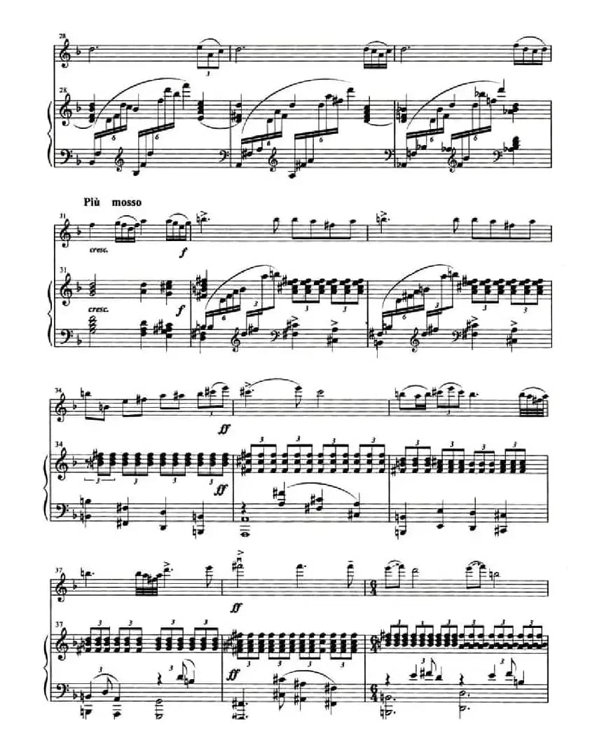 金色的秋天（小提琴+钢琴伴奏）