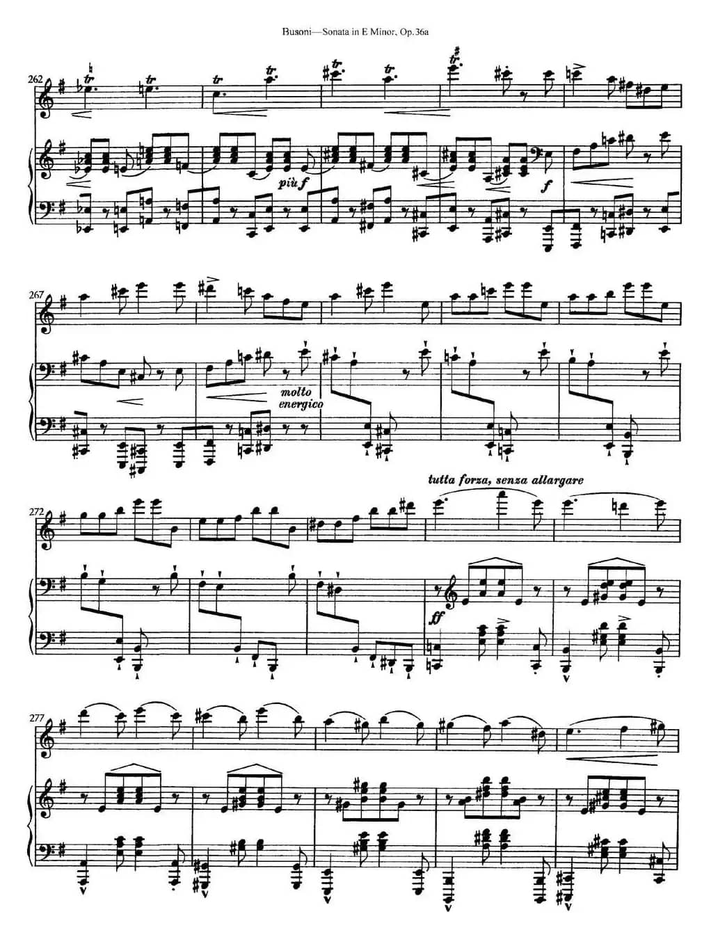 Violin Sonata No.2 in E Minor Op.36（小提琴+钢琴伴奏）