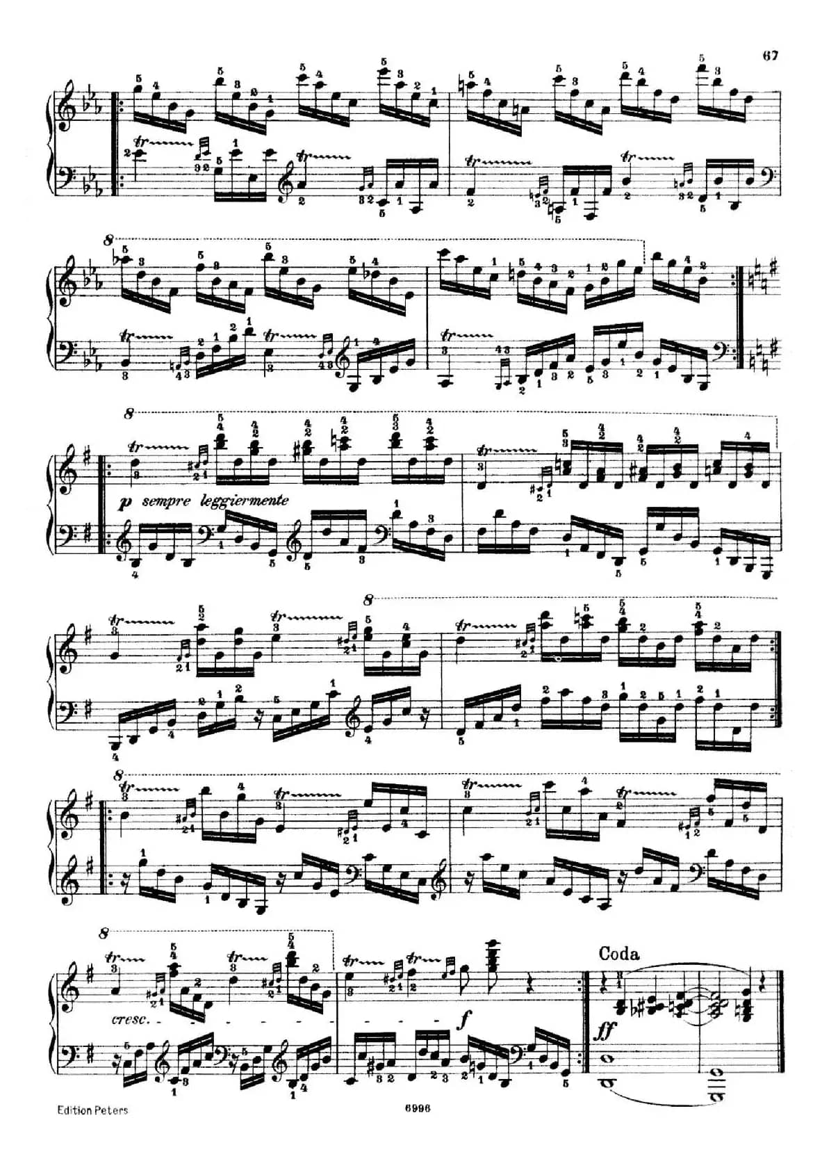 School of the Virtuoso Op.365(60首钢琴高级练习曲·27)