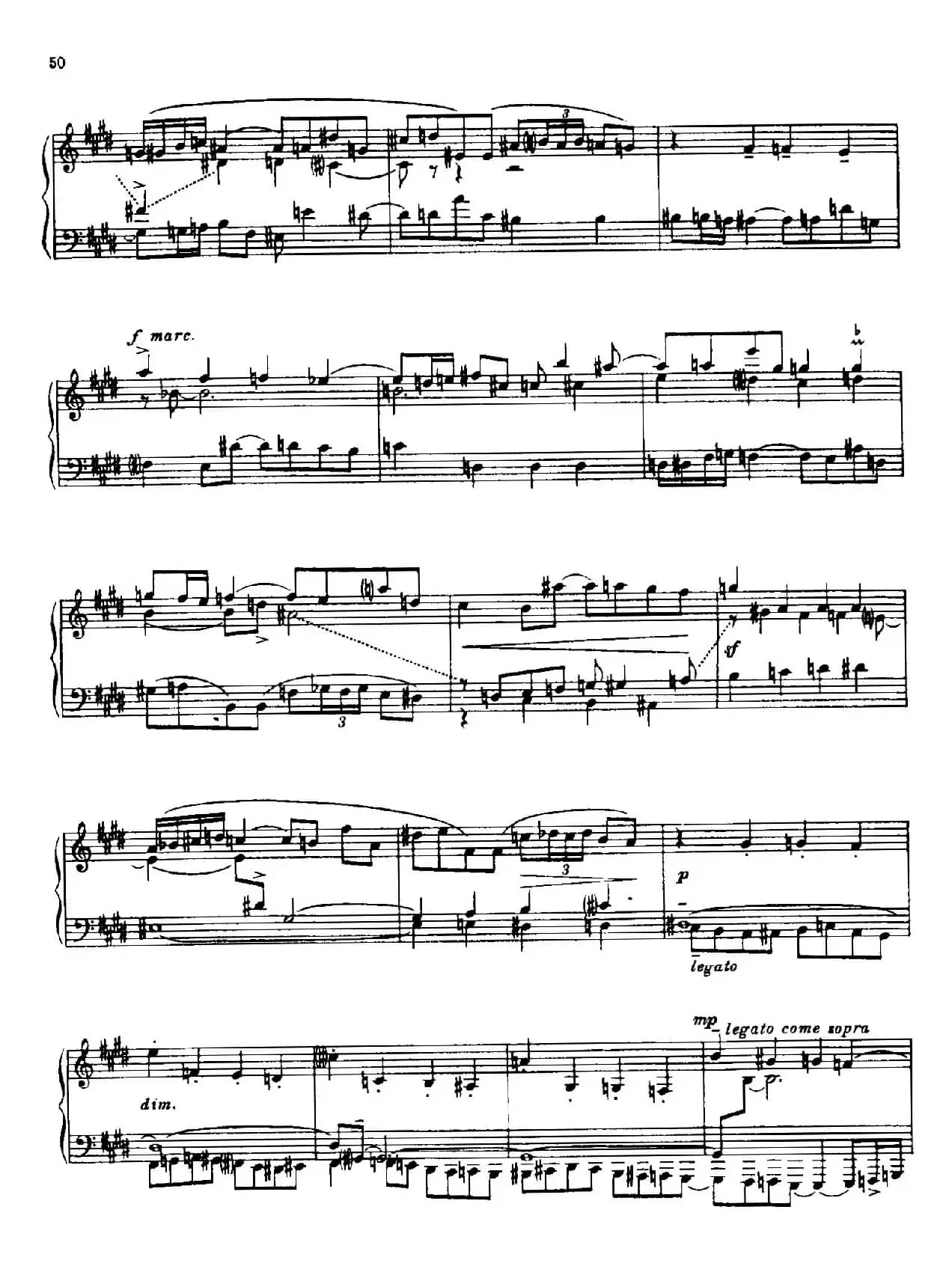 24 Preludes and Fugues Part.1 Op.45(24首前奏曲与赋格·第一部分·9)