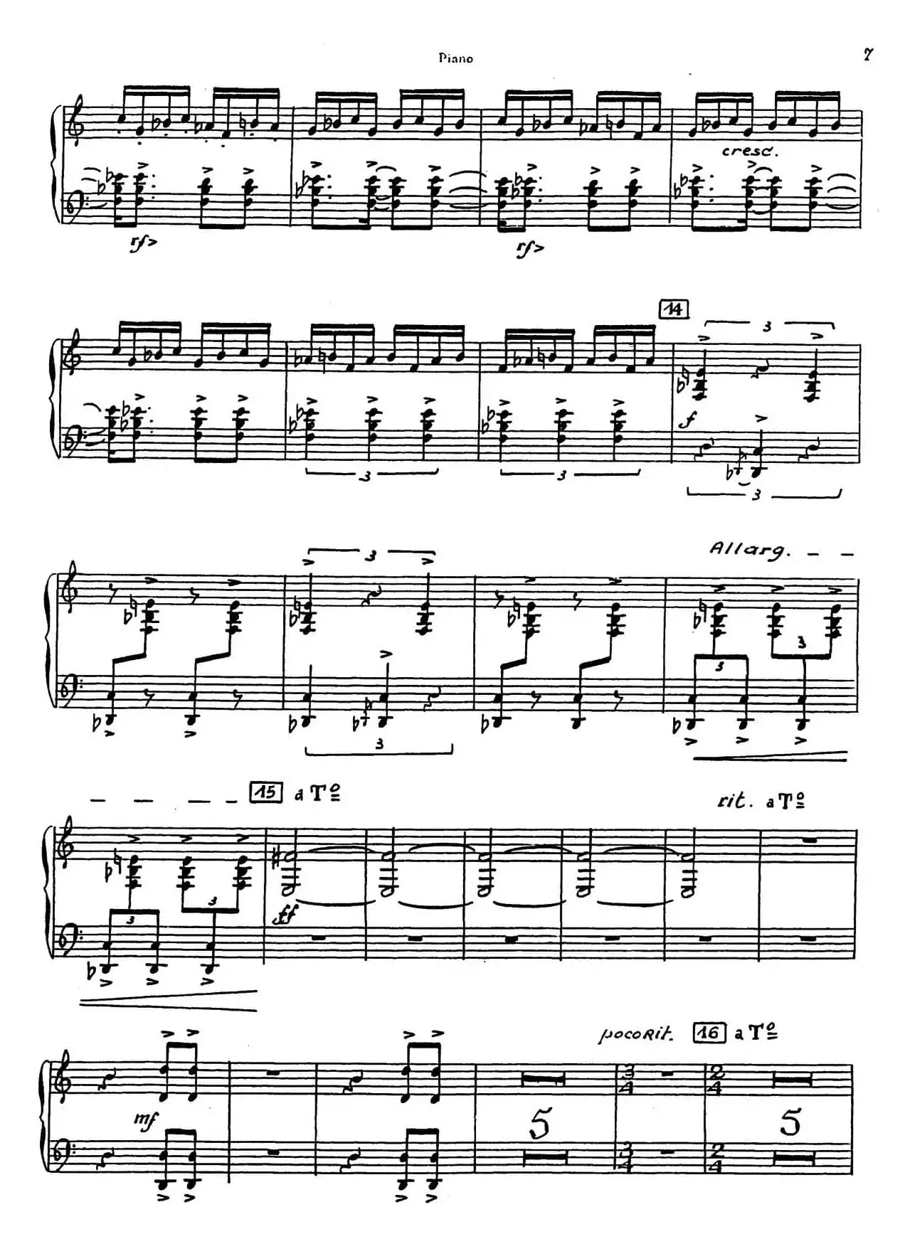 Nonetto（钢琴分谱）