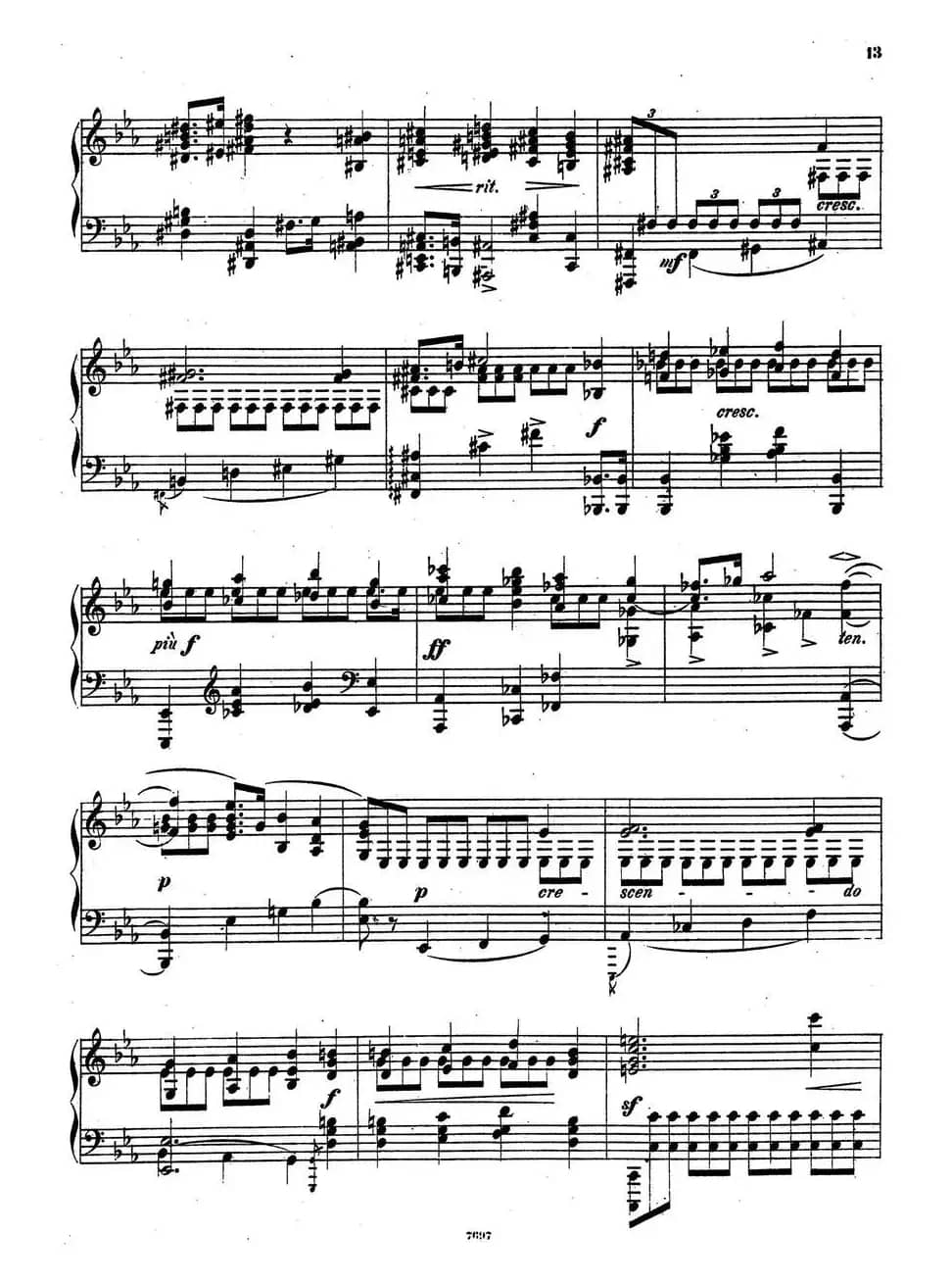 Nachtstücke Op·28（4首夜曲·3）