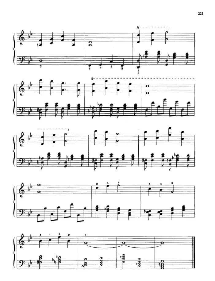 110首中国民歌钢琴小曲集：小情人