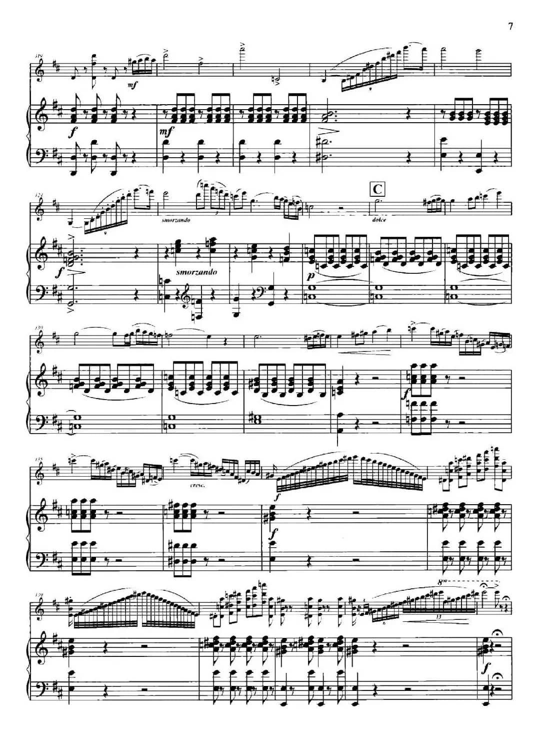 D大调第一小提琴协奏曲Op.6（小提琴+钢琴伴奏）