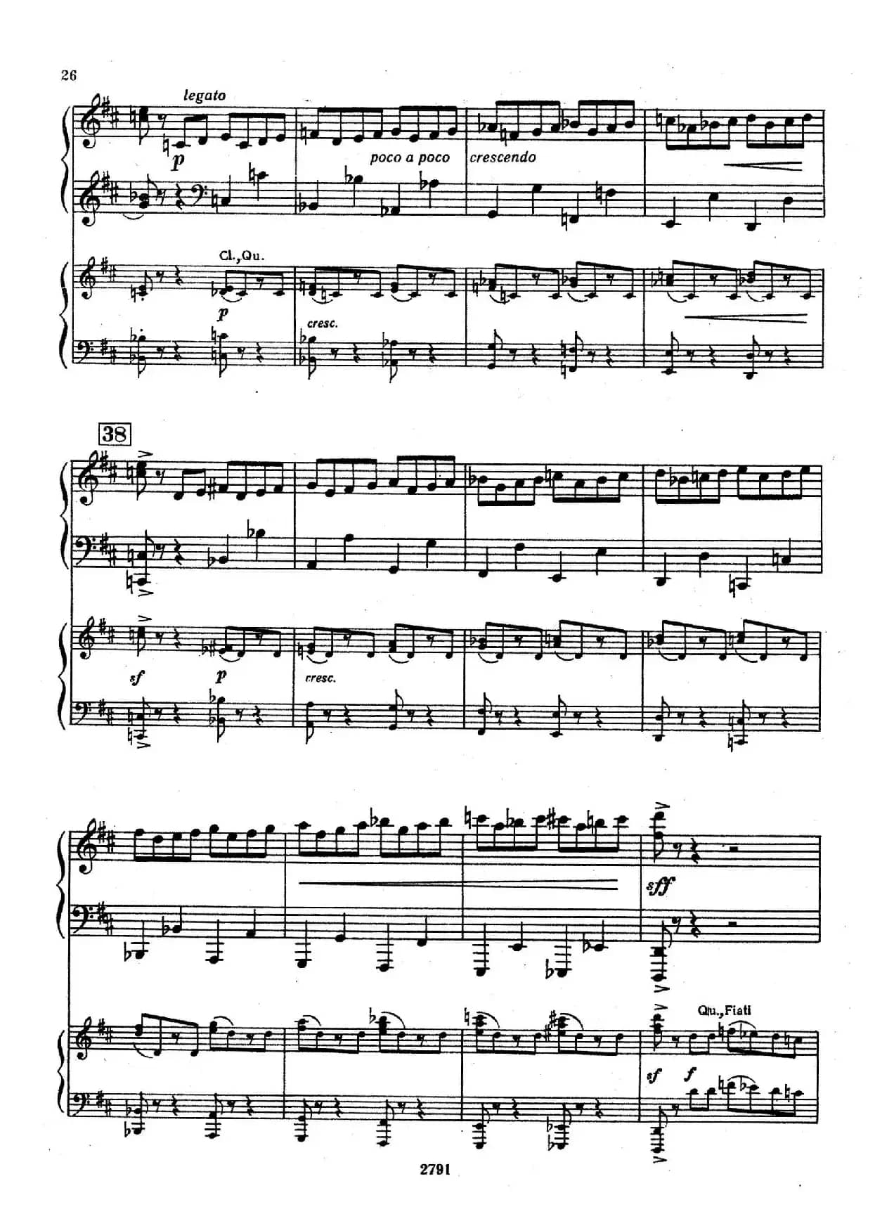 Piano Concerto No.3 in D major, Youth Op.50 - 2 pianos（D大调第三钢琴协奏曲“为青少年而作”Op.50·双钢琴）