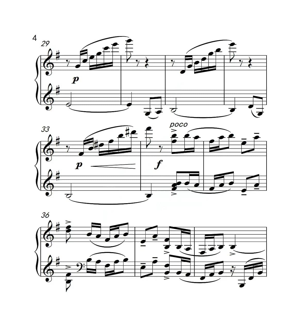 第四级 酸枣刺（中国音乐学院钢琴考级作品1~6级）