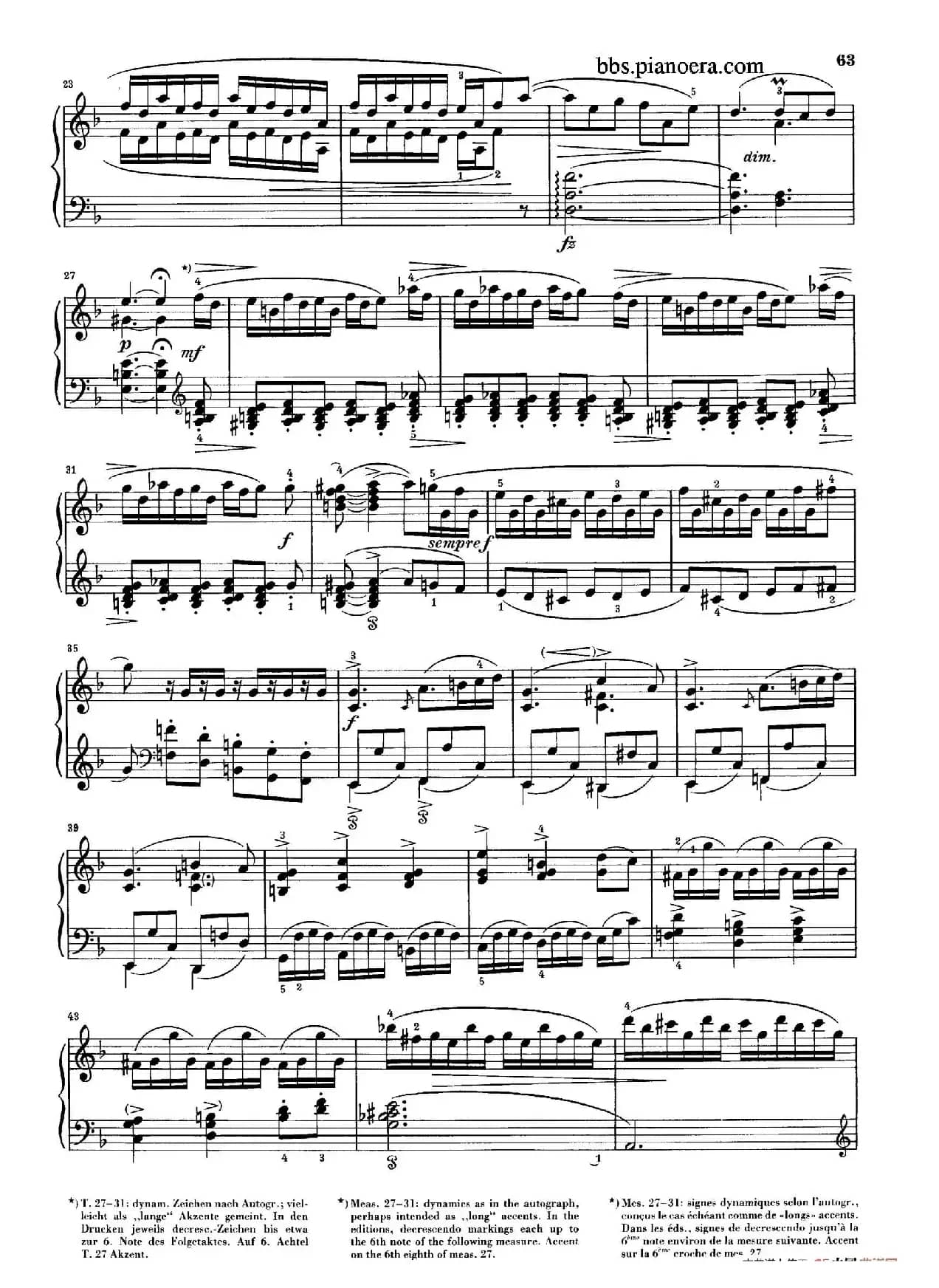 Neue Aquarelle Op.57(新水彩画· 5. 随想曲)