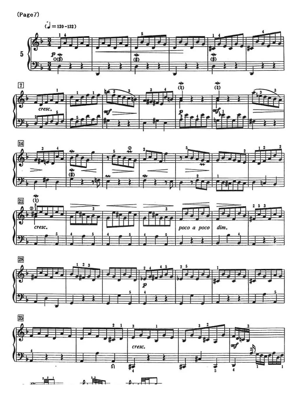 巴赫小前奏曲（NO.5-NO.8）