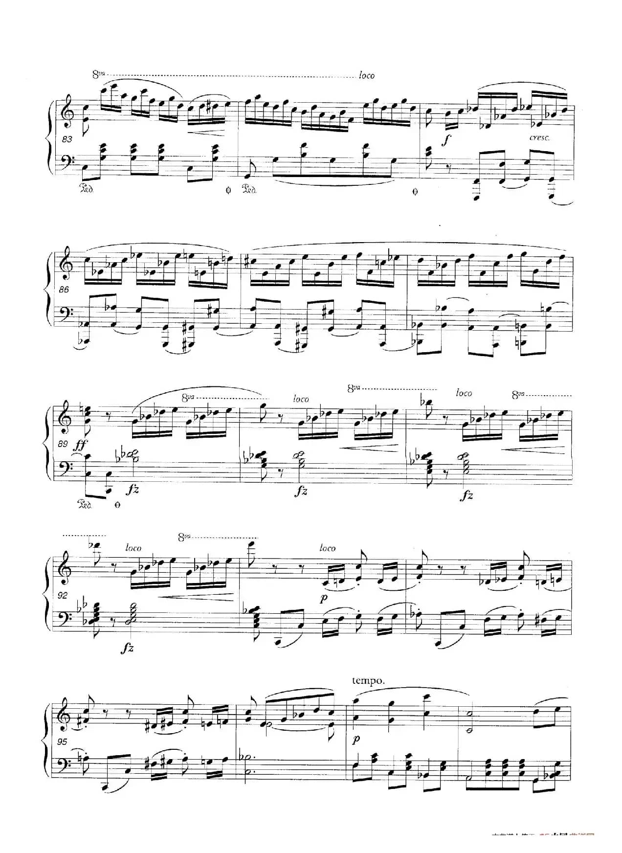 C大调引子与华丽的波兰舞曲（钢琴独奏版）