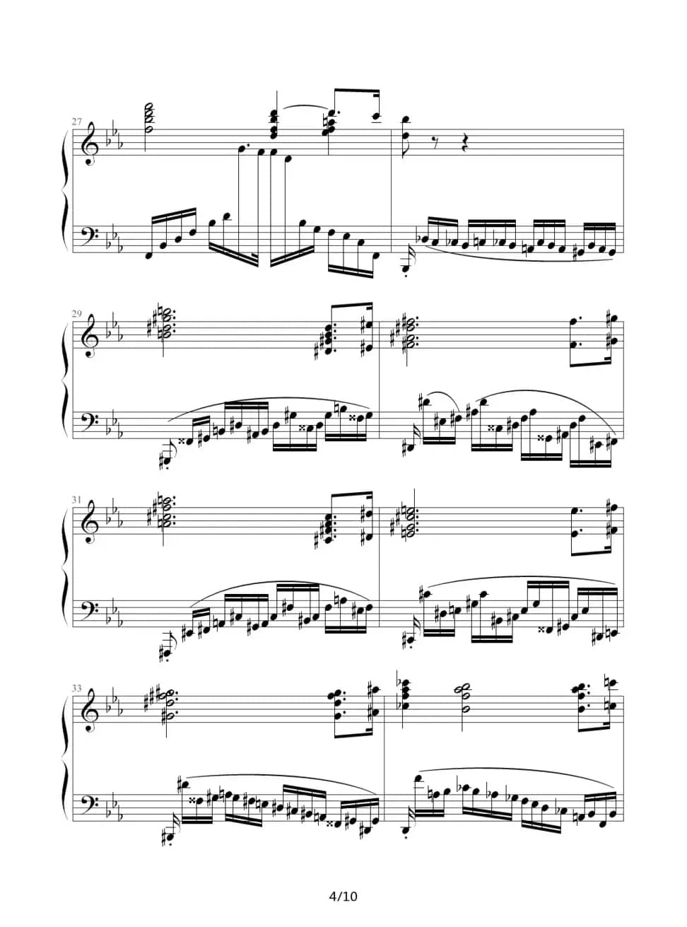 革命练习曲（Chopin.肖邦 练习曲 Op.10 No.12）